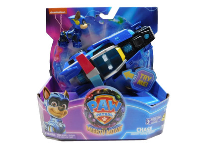 New PAW Patrol: The Mighty Movie Chase Rescue Cruiser with lights sound effects