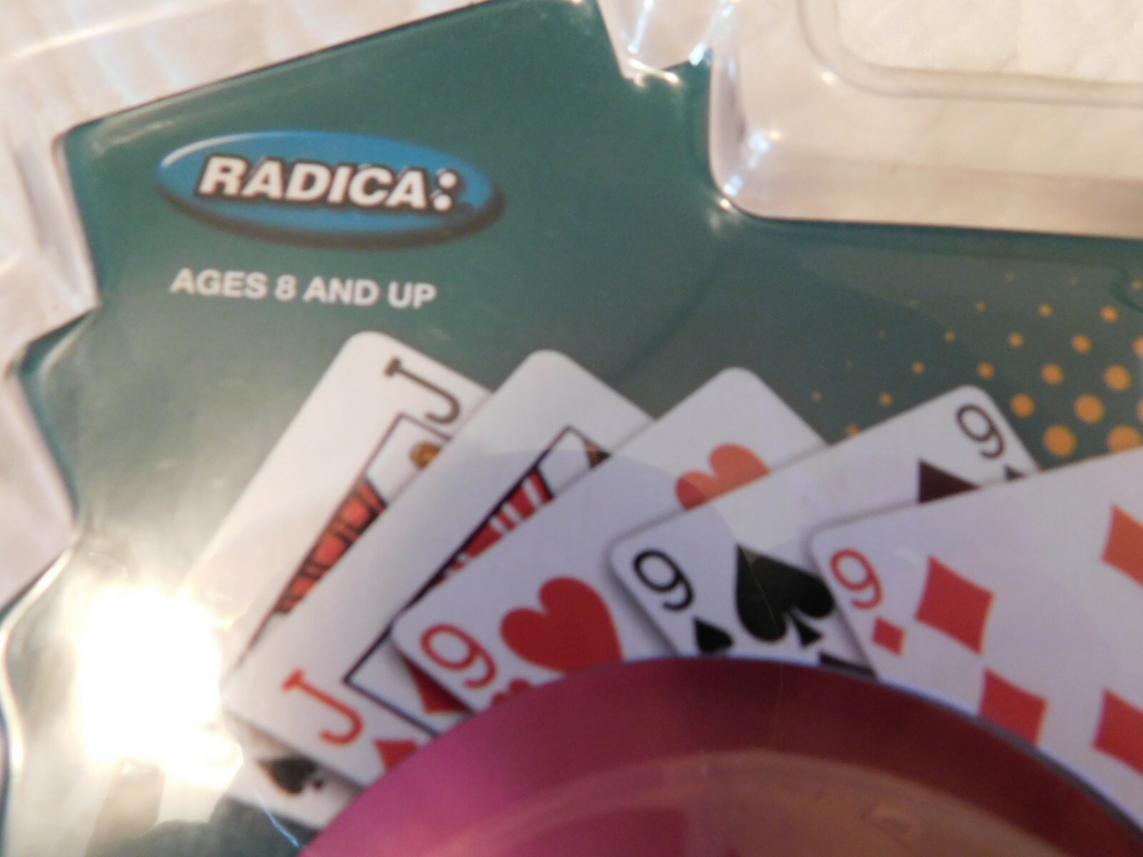 NEW Sealed Radica Poker Game Protective Auto-Open Lid Lighted Screen Hand Held