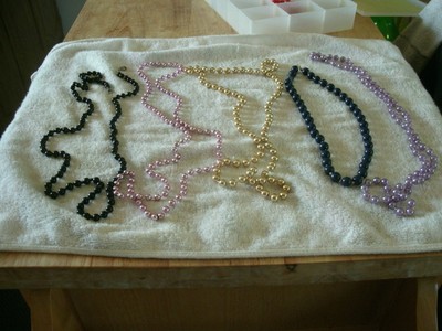 jewelry for wear or repair lot of  necklaces lot #44