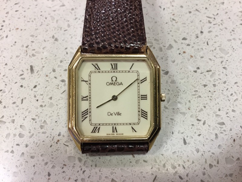 Omega De Ville men's wrist watch 