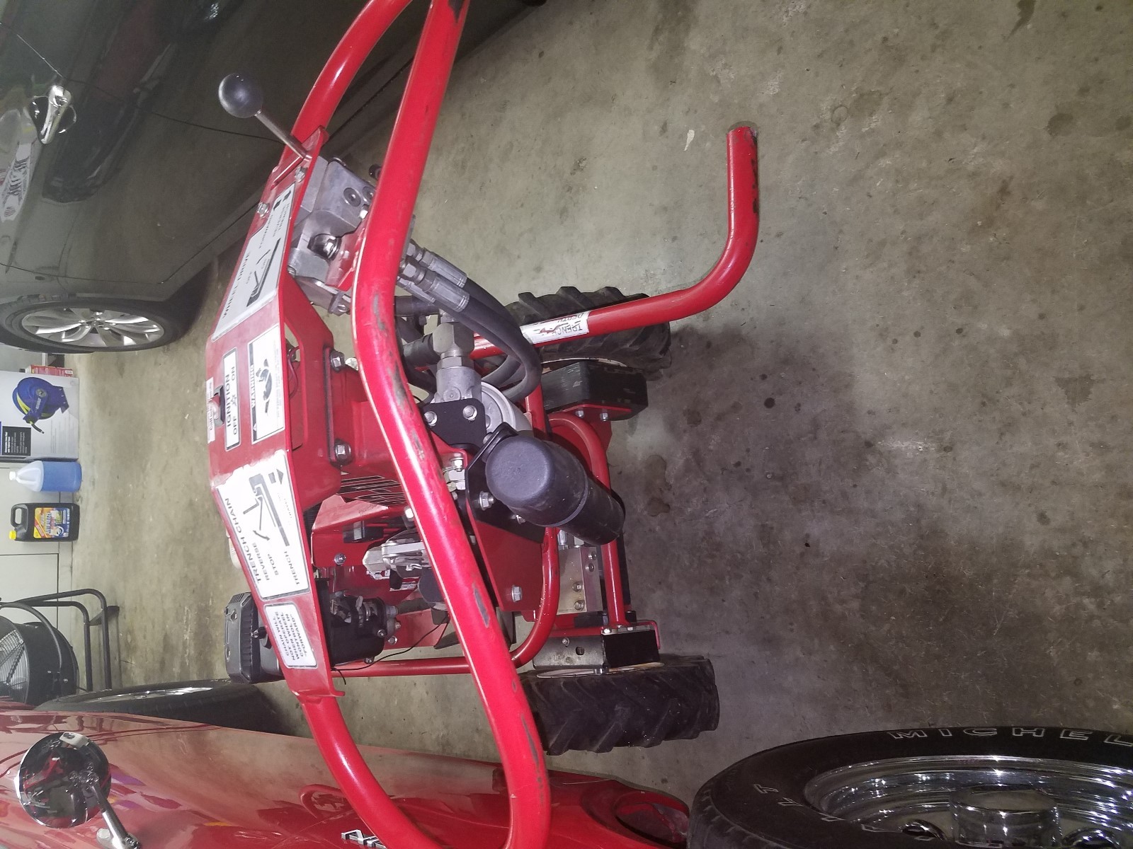 2015 BARRETO TRENCHER 712-MT HONDA SELF PROPELLED COMMERCIAL HYDRO DIGGER