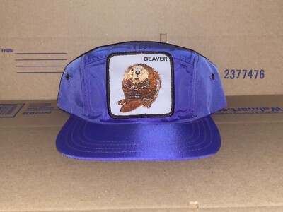 Goorin Bros Brothers Bros. SAMPLE The Farm 5 panel Camp Cap BEAVER patch Hat