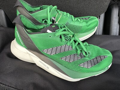 Adidas Adizero Adios Pro 3 Dark Green Low Running Shoes GW7259 Men's Size 7.