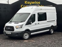 2017 Ford Transit 2.0 350 EcoBlue Crew Van Double Cab 6dr Diesel Auto FWD L3 H2 