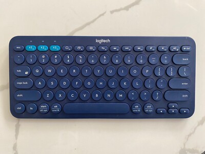 Logitech K380 Bluetooth Keyboard for Mac - Blue, English