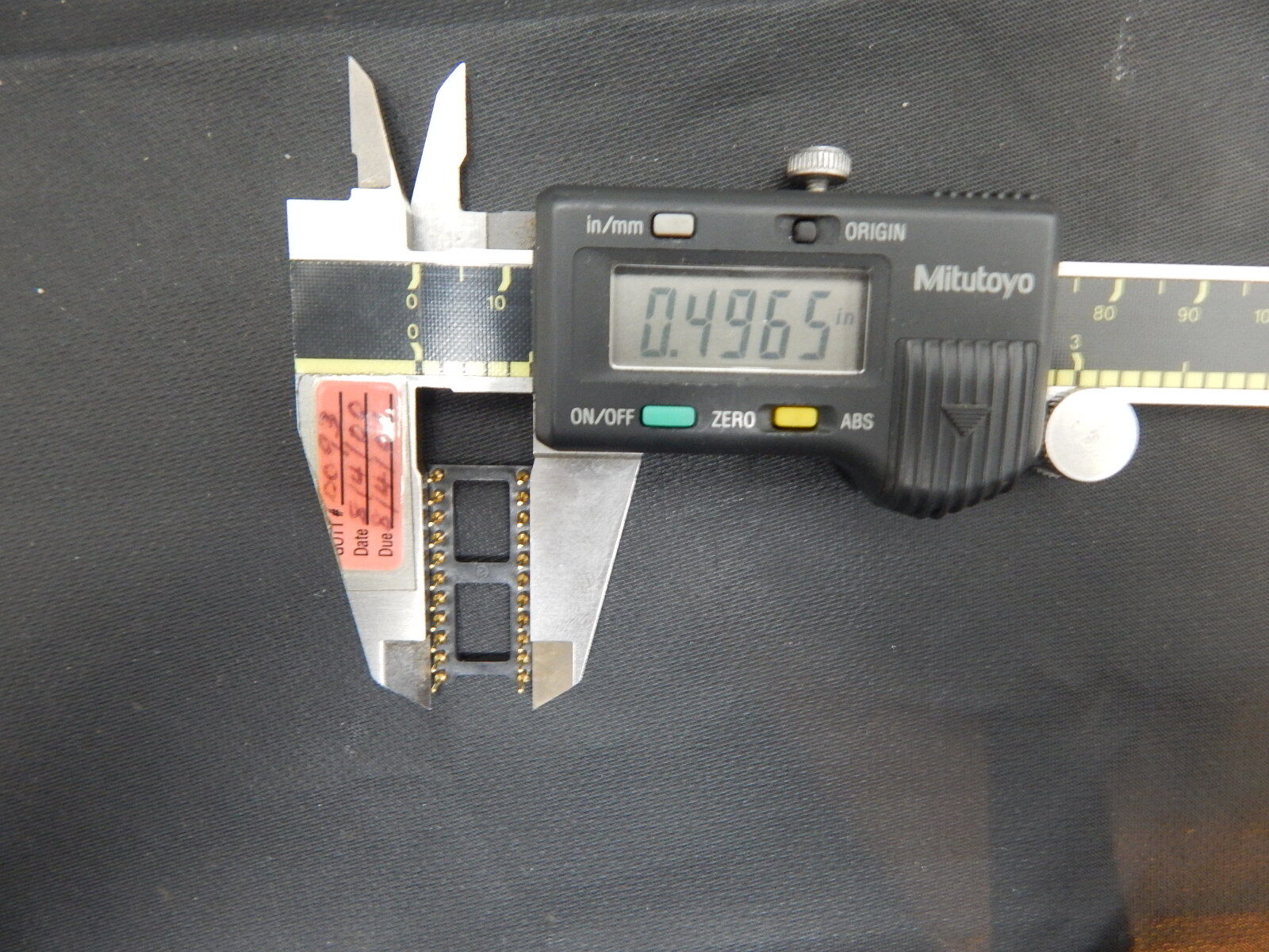 AUGAT 822AG10DES SOCKET 22 PIN DIP SOCKET MACHINED PIN HEAVY OLD GOLD -LOT OF 10