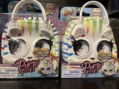 Purse Pets Micros, Roarin' Rainbow Tiger with Eye Roll Feature