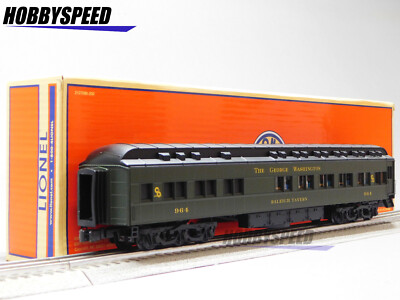 LIONEL GEORGE WASHINGTON 18'' STATIONSOUNDS DINER CAR raleigh O GAUGE 2427040 NEW