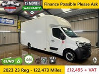 2023 23 Reg Renault Master 2.3DCI 4.6M Maxi Lo Loader + VAT