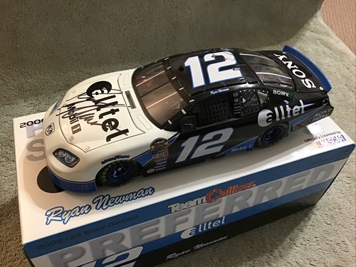 AUTOGRAPHED 2006 Team Caliber RYAN NEWMAN #12 Alltel Dodge