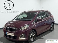 2014 Peugeot 108 1.2 VTi Allure 3dr HATCHBACK Petrol Manual