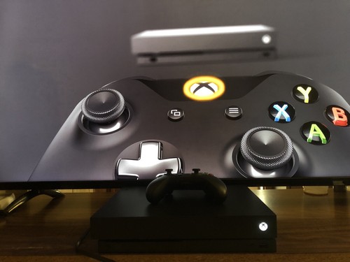 Microsoft Xbox One X 1TB Black Console