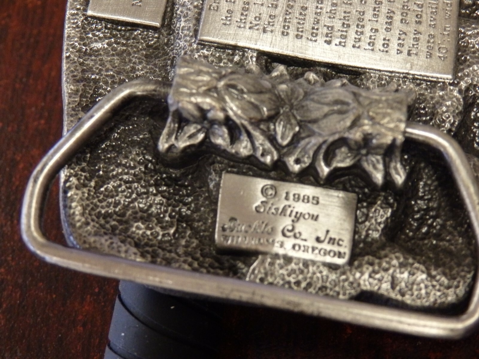 Rare Richardson Manufacturing Company Belt Buckle 139 of 500