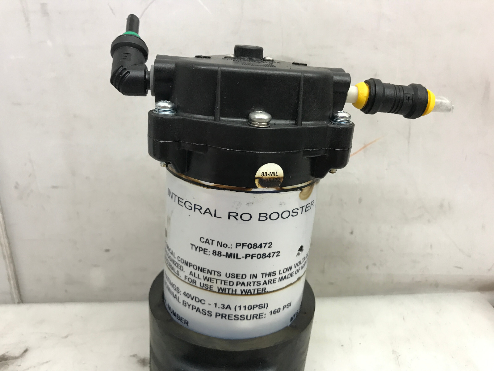 Millipore Milli Q Pump With Bracket Integral ro booster 88 Millipore Milli Q Pump With Bracket Integral ro booster 88