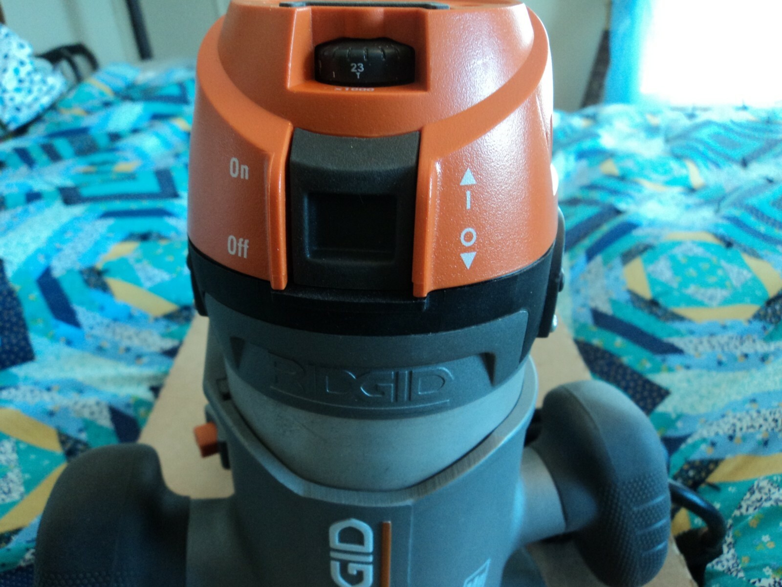 Ridgid 2 hp fixed base router