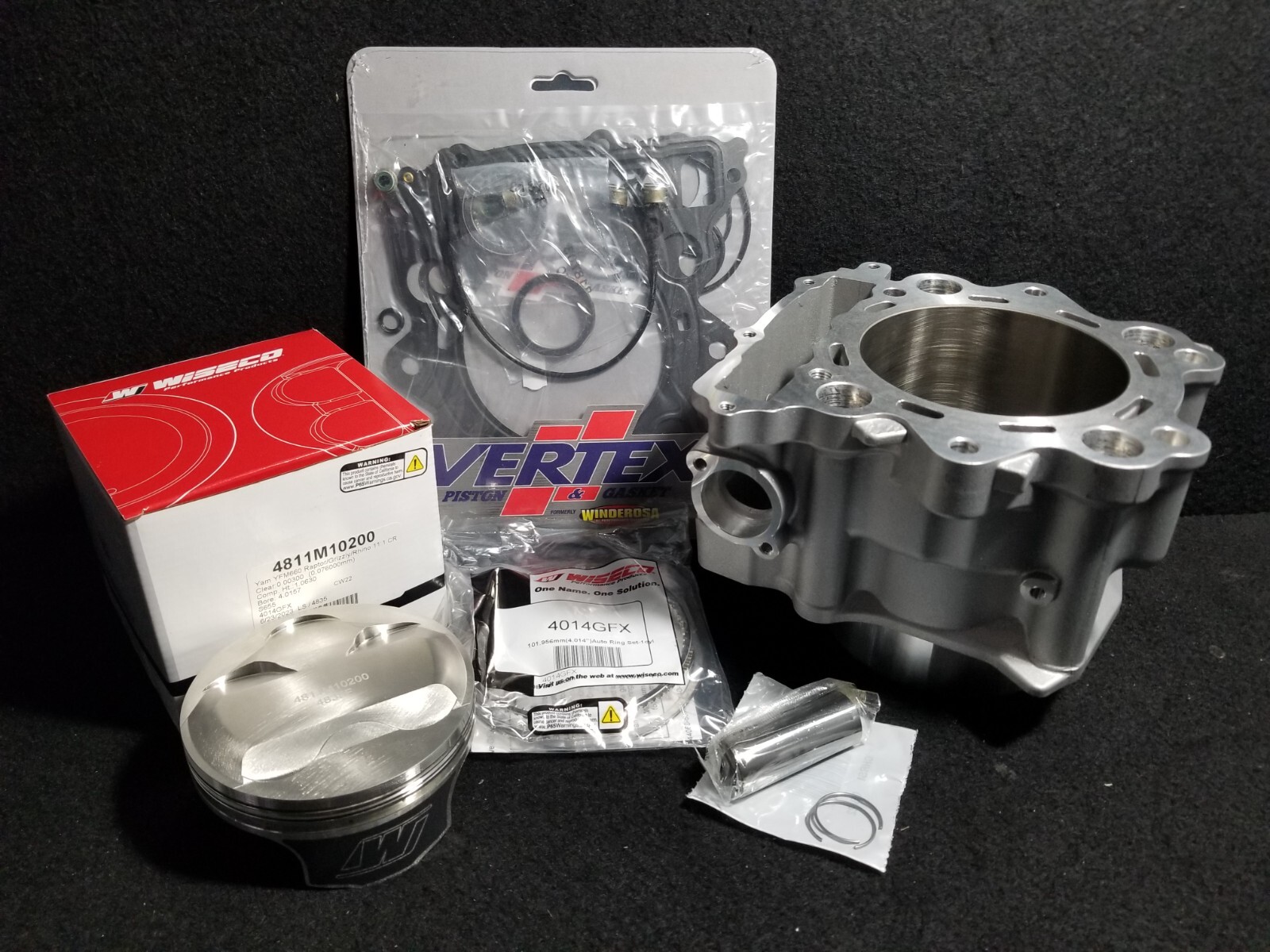 Yamaha Grizzly 660 Big Bore 102mm 686 Top End Rebuild Kit