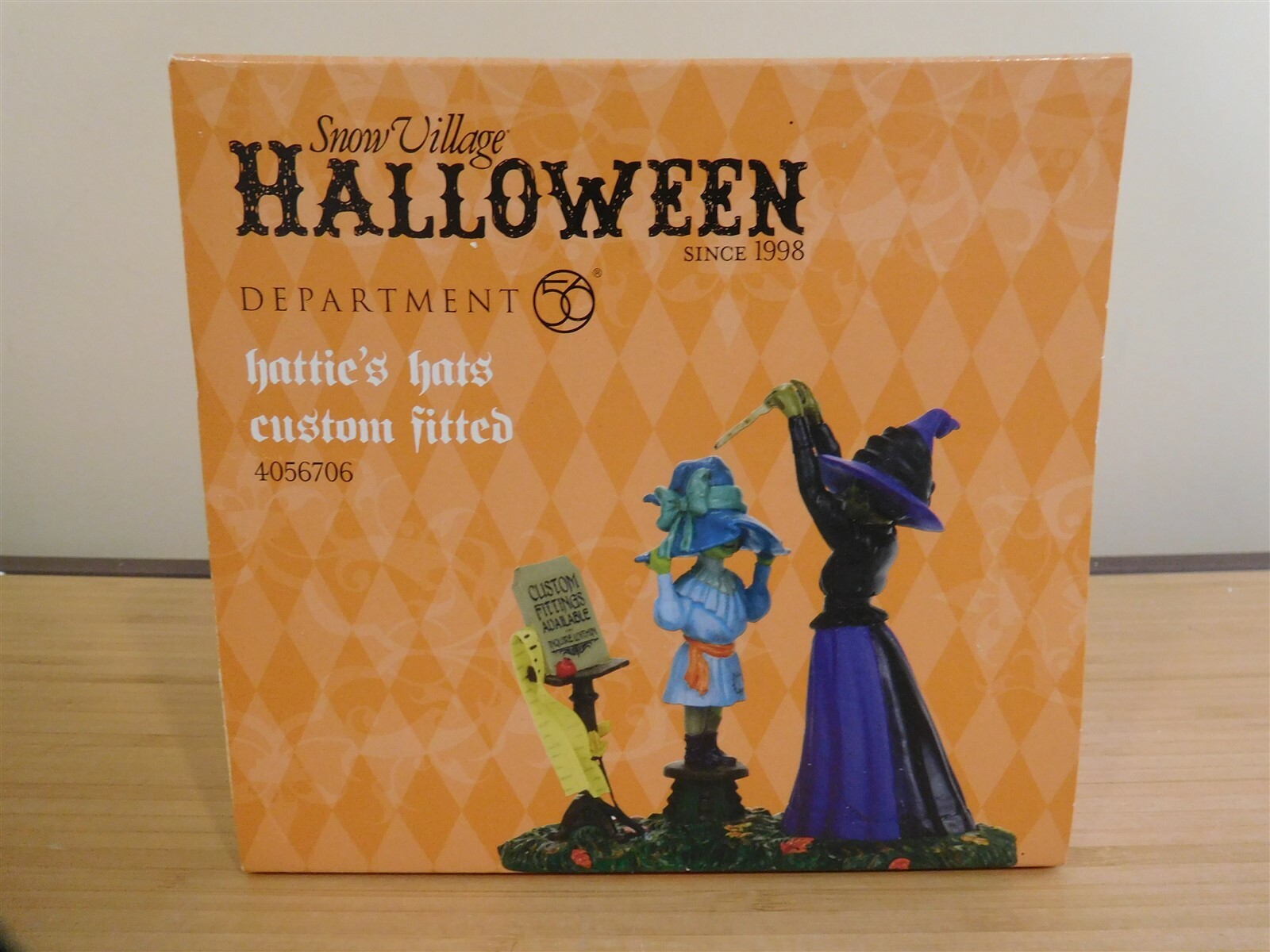 Department 56 Hattie's Hats Custom Fitted