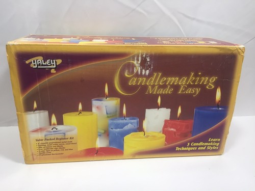 Yaley Candle Making Made Easy Beginner Kit 3 Candlemaking Techniques
