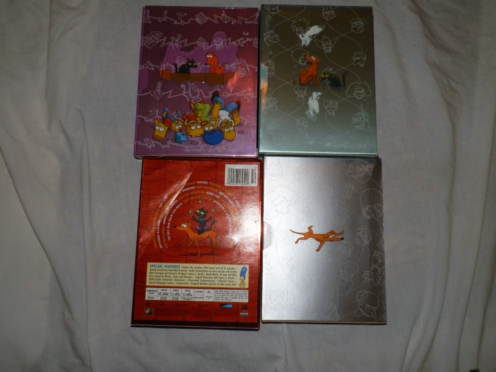 The Simpsons Collector Edition Season 1-3 and season 5 complete seasons