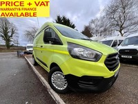 2018 Ford Transit Custom 2.0 340 L2 H2 LWB HIGH ROOF PANEL VAN Diesel Manual
