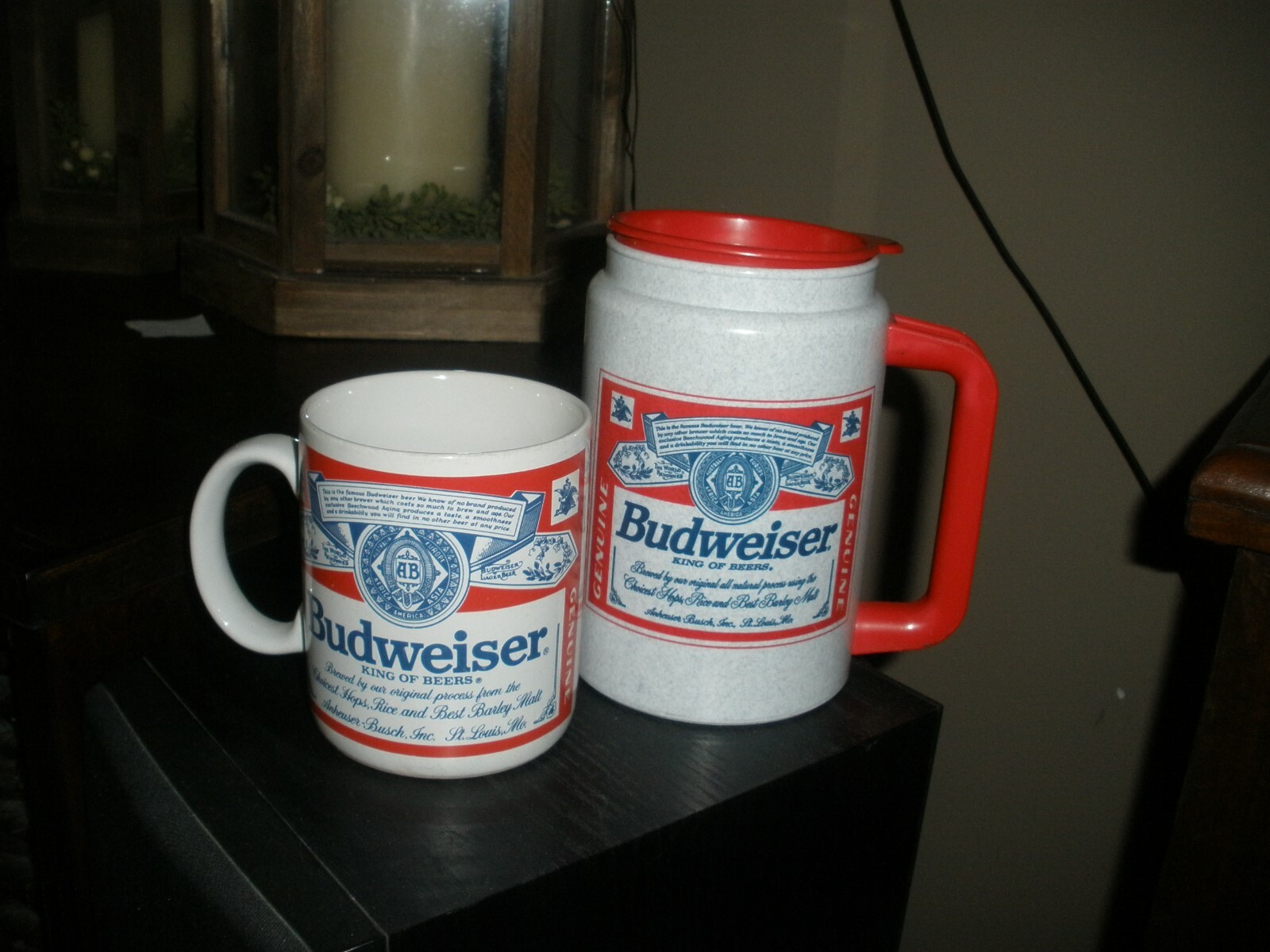 Купить Budweiser 2 винтажных пиво Budweiser этикетка кофе чай чашку ...