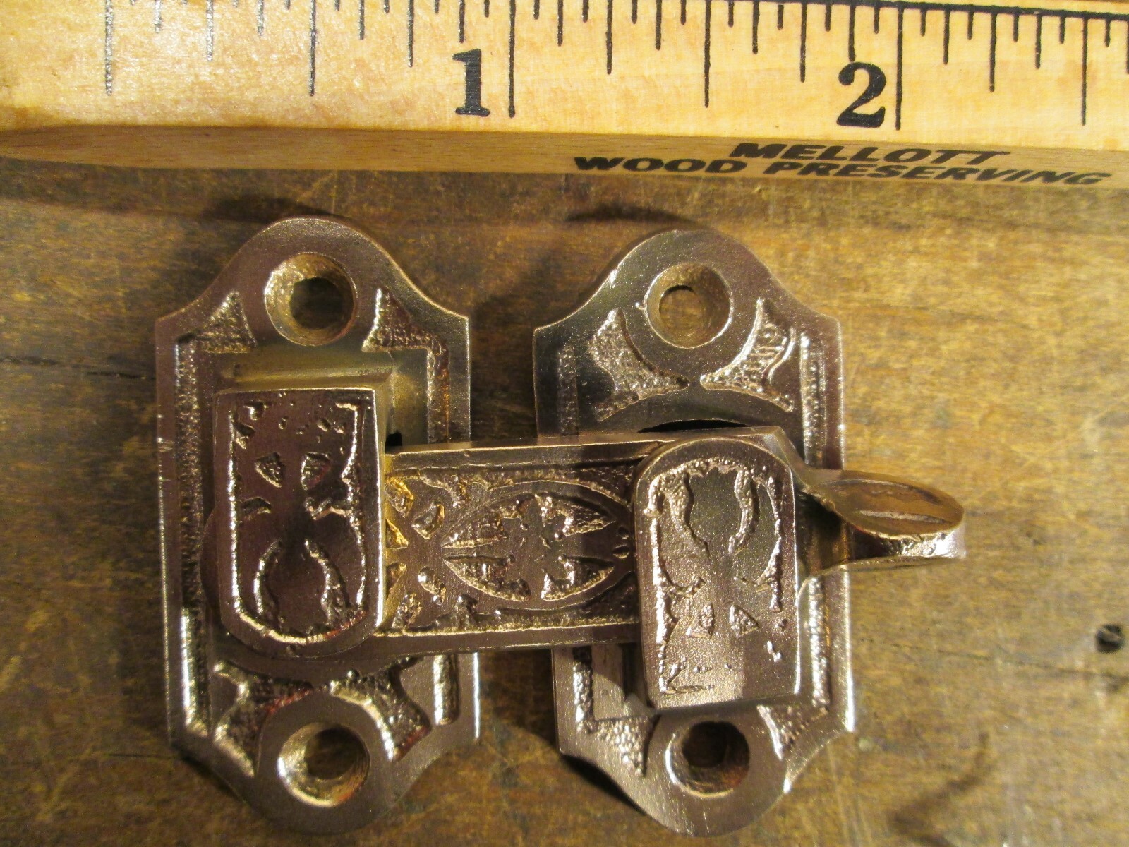 ANTIQUE  VICTORIAN INTERIOR  SHUTTER  LATCH  HARDWARE