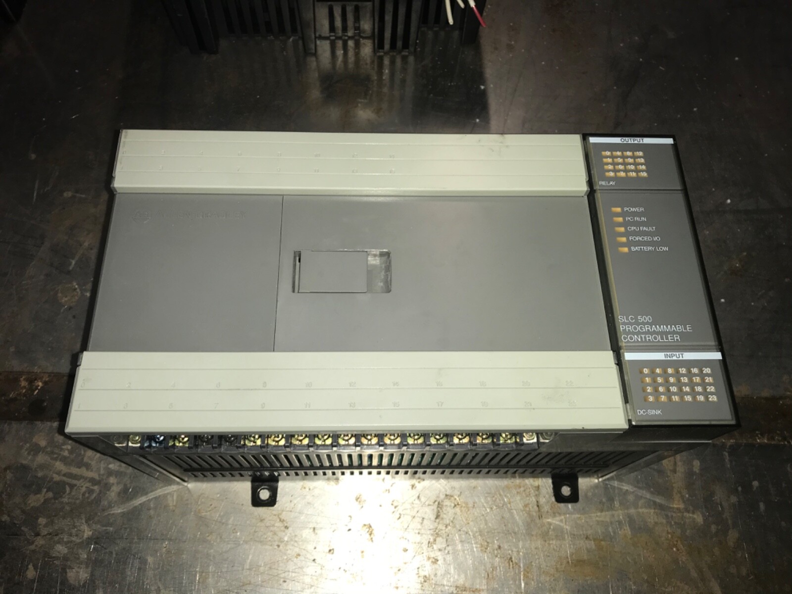 Allen-Bradley, SLC-500, #1747-L40C, SER-C, FRN-6, With Allen-Bradley, SLC-500, #1747-L40C, SER-C, FRN-6, With