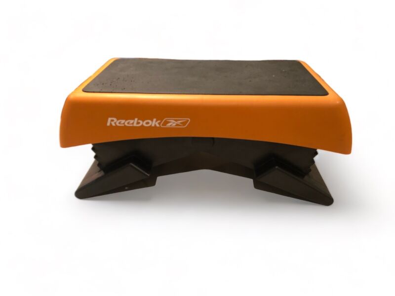 REEBOK STEP Adjustable Height 5 Level Aerobic Fitness Exercise Platform Stepper 