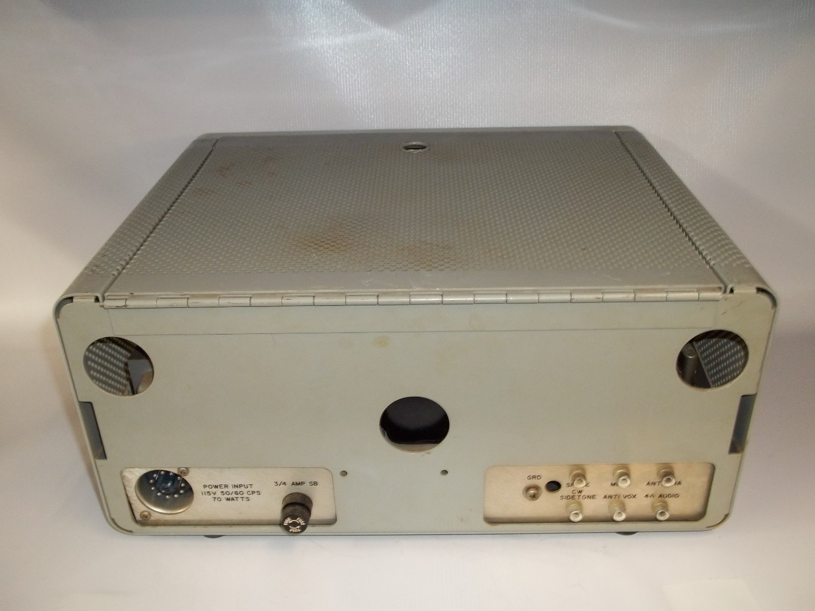 Vintage Collins 75S-3B Receiver 32S-3 Transmitter and 516F-2 PS/Speaker Ensemble