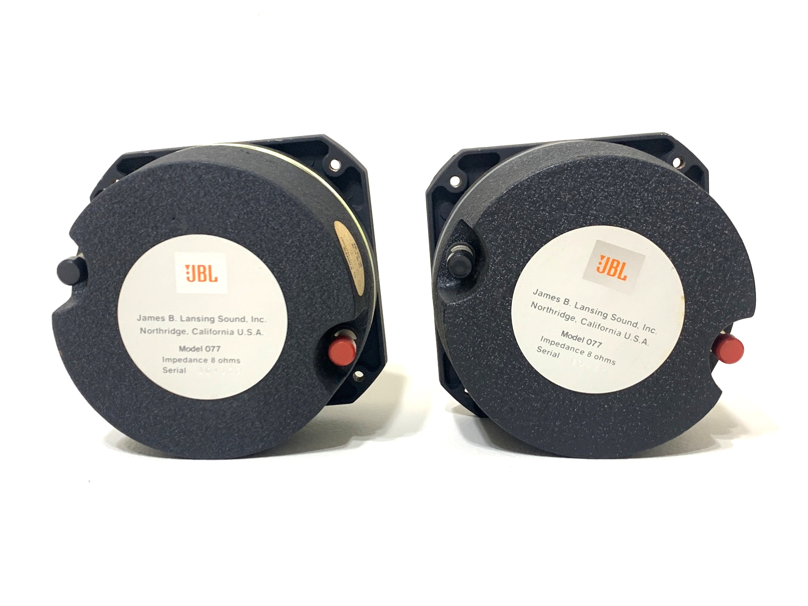 スピーカー・ウーファー JBL 077 JBL 077 8Ω スーパートゥイーター ペア - 中古オーディオの販売