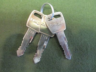 KAWASAKI S2, H1B, H2, KEY SET NOS OEM 27008-042-05 #705