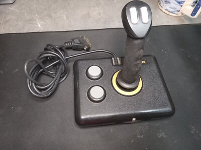 Vintage Gravis Analog Pro 15-Pin Joystick Controller PC Flight Stick Black