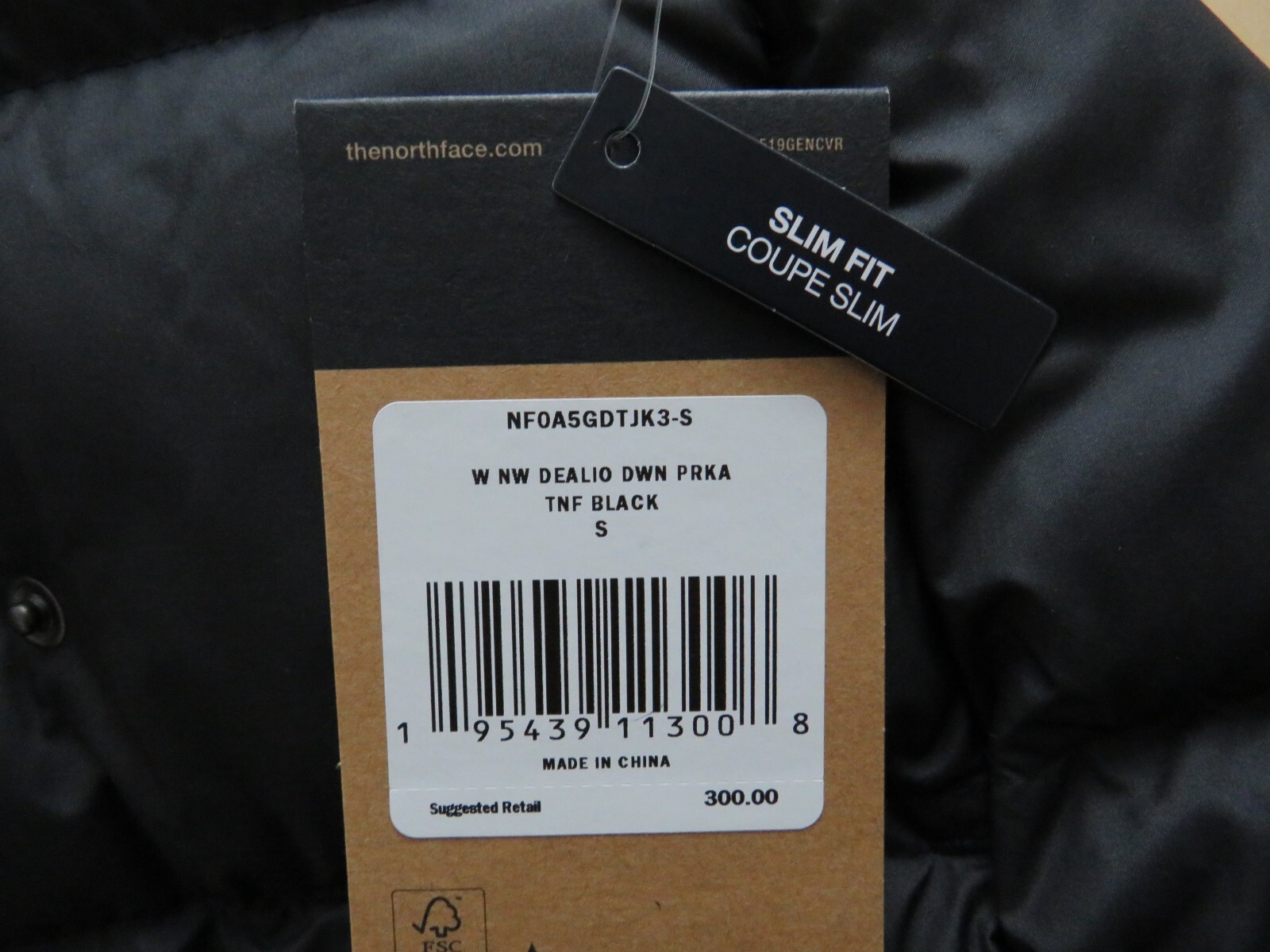 Pre-owned The North Face Womens  Dealio Insulated 550-down Winter Parka Jacket - Black In Tnf Black