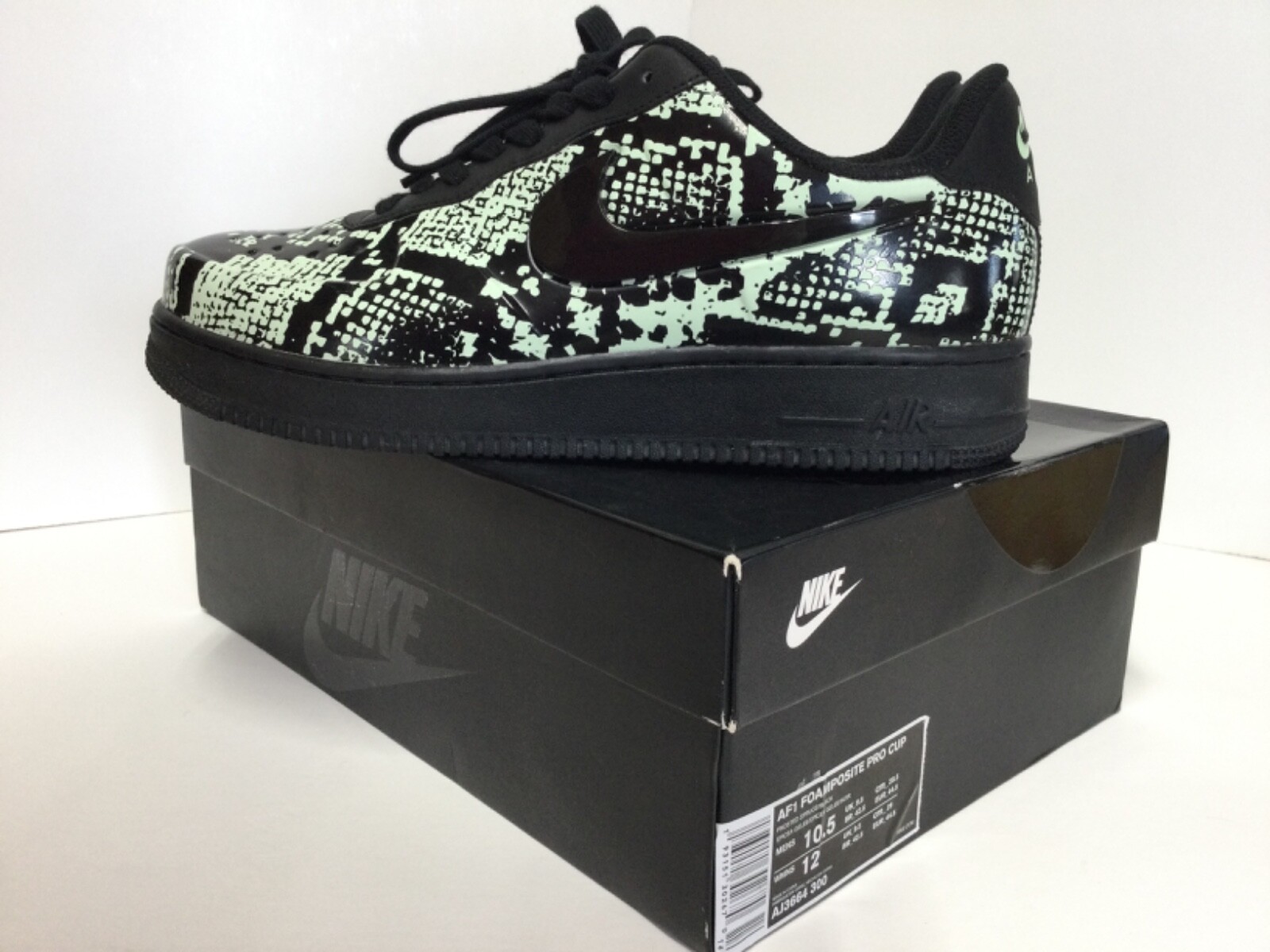 air force 1 foamposite pro cup snakeskin