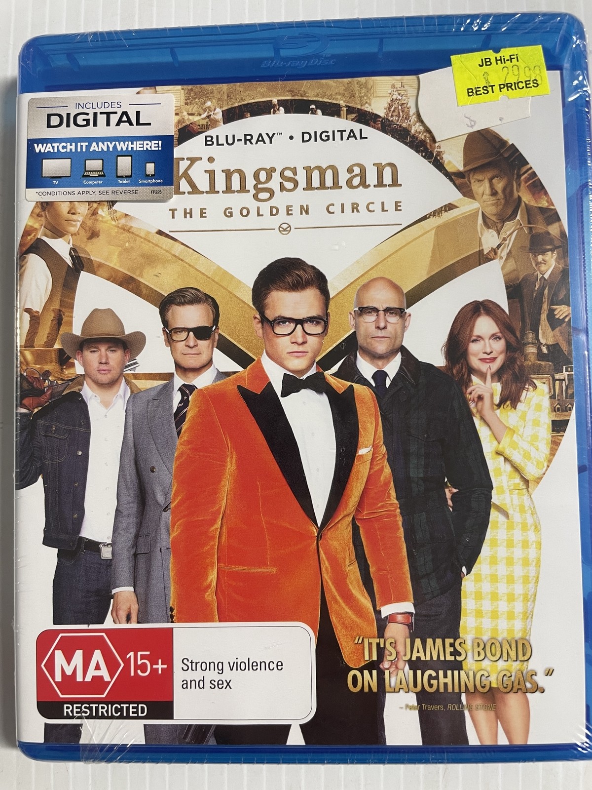 Kingsman The Golden Circle Blu-ray Sealed New