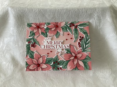 A Very Merry Christmas Card Kit - Set of 4 Cards