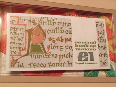 Most Treasured Banknotes Ireland 20-02-1984 1 pound P 70c UNC Prefix ABI