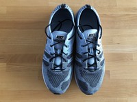 nike flyknit trainer grau