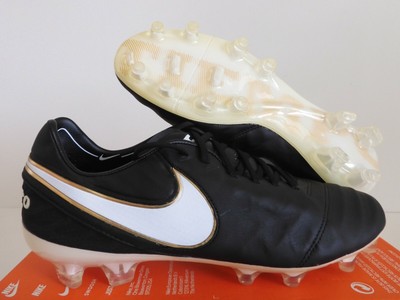NIKE TIEMPO LEGEND VI 6 FG BLACK-WHITE-BLACK-METALLIC GOLD SZ 7.5  [819177-010]のeBay公認海外通販｜セカイモン