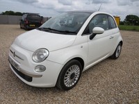 2010 Fiat 500 1.2 LOUNGE 3 DOOR HATCHBACK Petrol Manual