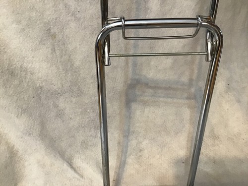 Luggage Cart, Metal Rolling Luggage holder Folding Storable Luggage Roller