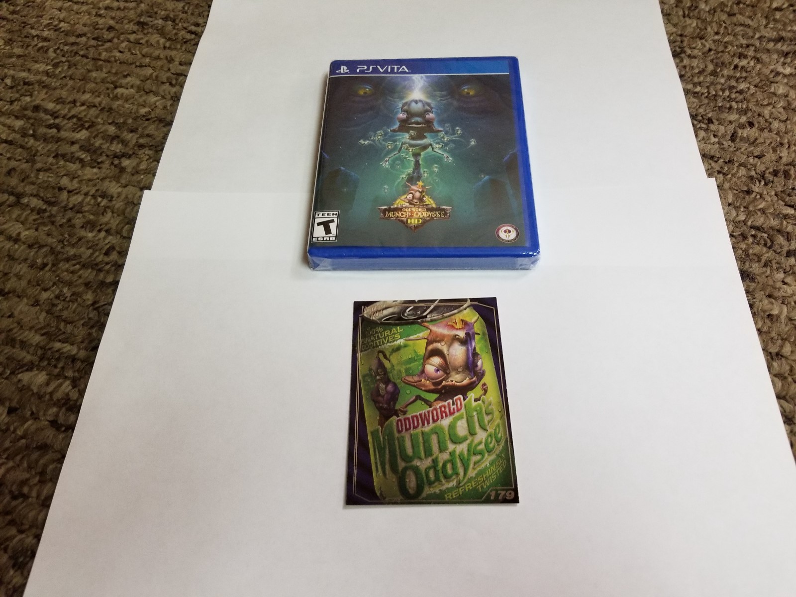 Oddworld Munch's Oddysee HD PS Vita Limited Run Games #119
