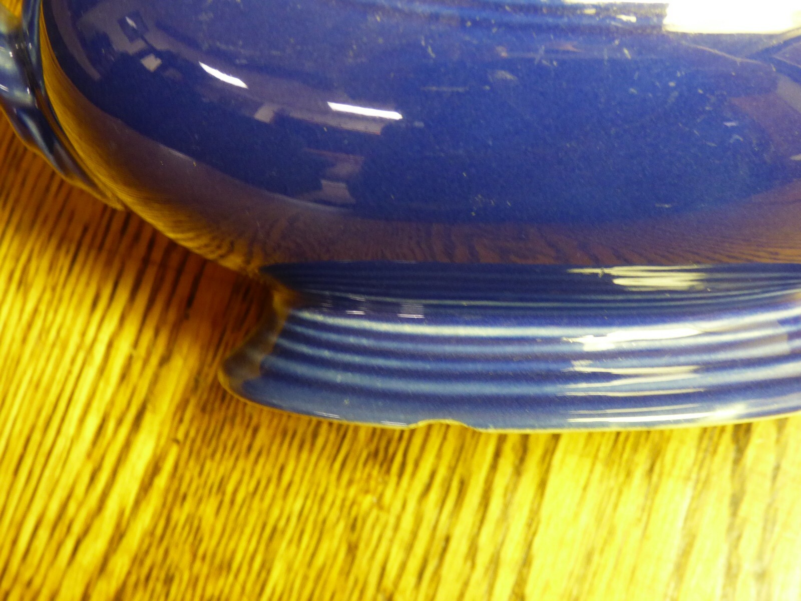 Fiesta Vintage Cobalt Gravy / Sauce Boat - Fiestaware