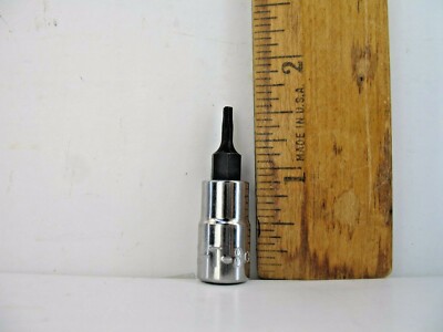Craftsman 49308, 1/4'' Drive Torx Bit Socket T8 - Brand New
