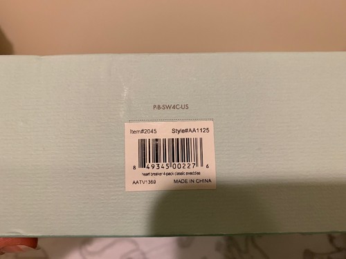 NEW! AIDEN + ANAIS COTTON MUSLIN SWADDLING BLANKETS -Set Of 4- White/Pink/Gold!!