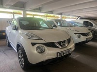 2014 NISSAN JUKE 1.2 DiG-T Tekna 5dr WHITE PETROL MANUAL CAMBELT DONE FSH MOT