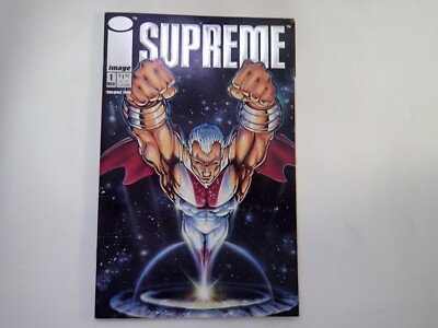 Supreme #1 Vol.2 Silver Edition November 1992 Image Comics F3A
