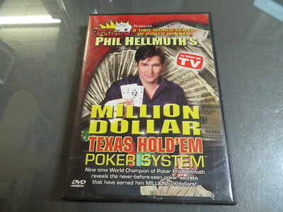 Phil Hellmuth's: Million Dollar Texas Hold'em Poker System (DVD, 2004)