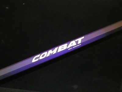 Combat Certainty Women's Lacrosse Shaft Black/Purple