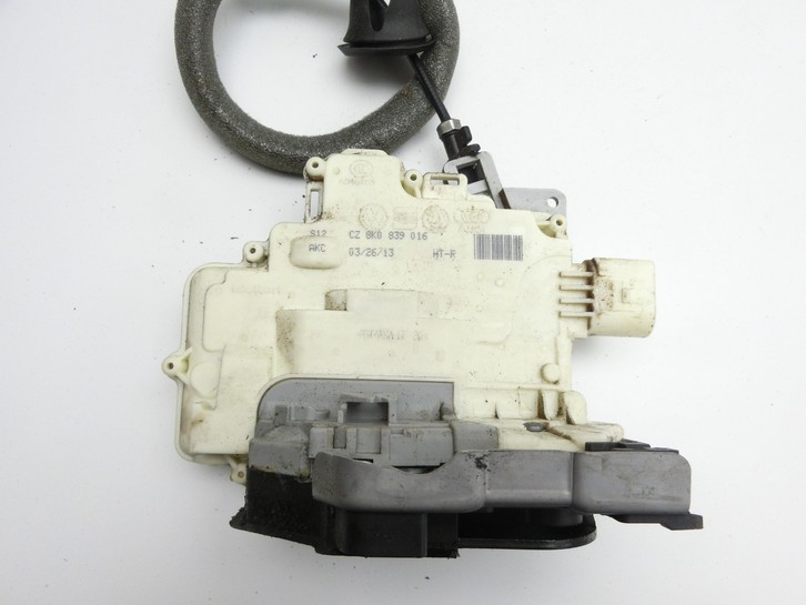 Audi Q3 8U 11-14 Türschloss m. ZV Stellmotor Rechts Hinten Audi Q3 8U 11-14 25.04.2013 8K0839016 gebraucht Bild 5